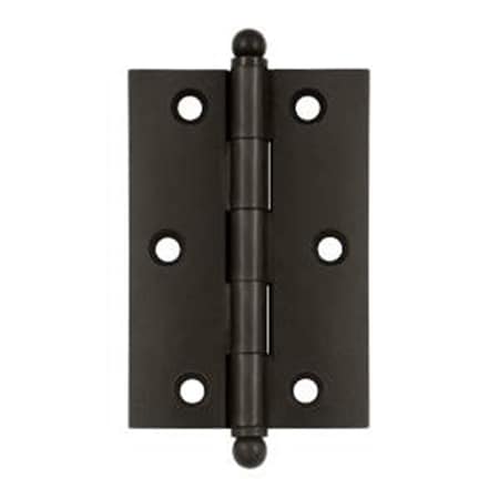 Patioplus 3 x 2 in. Hinge with Ball Tips, Oil Rubbed Bronze - Solid PA2667040